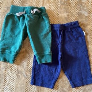 Two pairs of baby pants